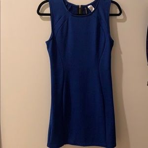 H&M royal blue straight dress